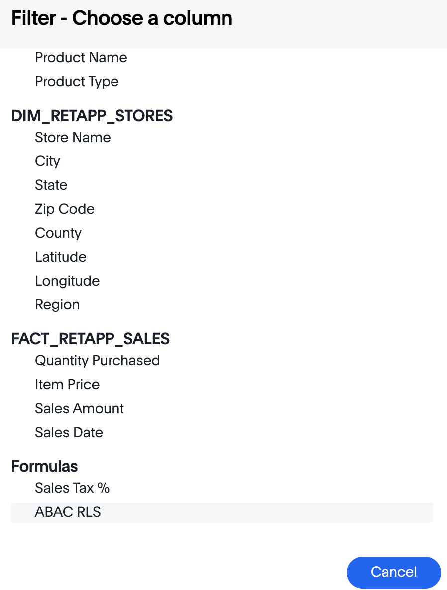 Create New Filter on Worksheet